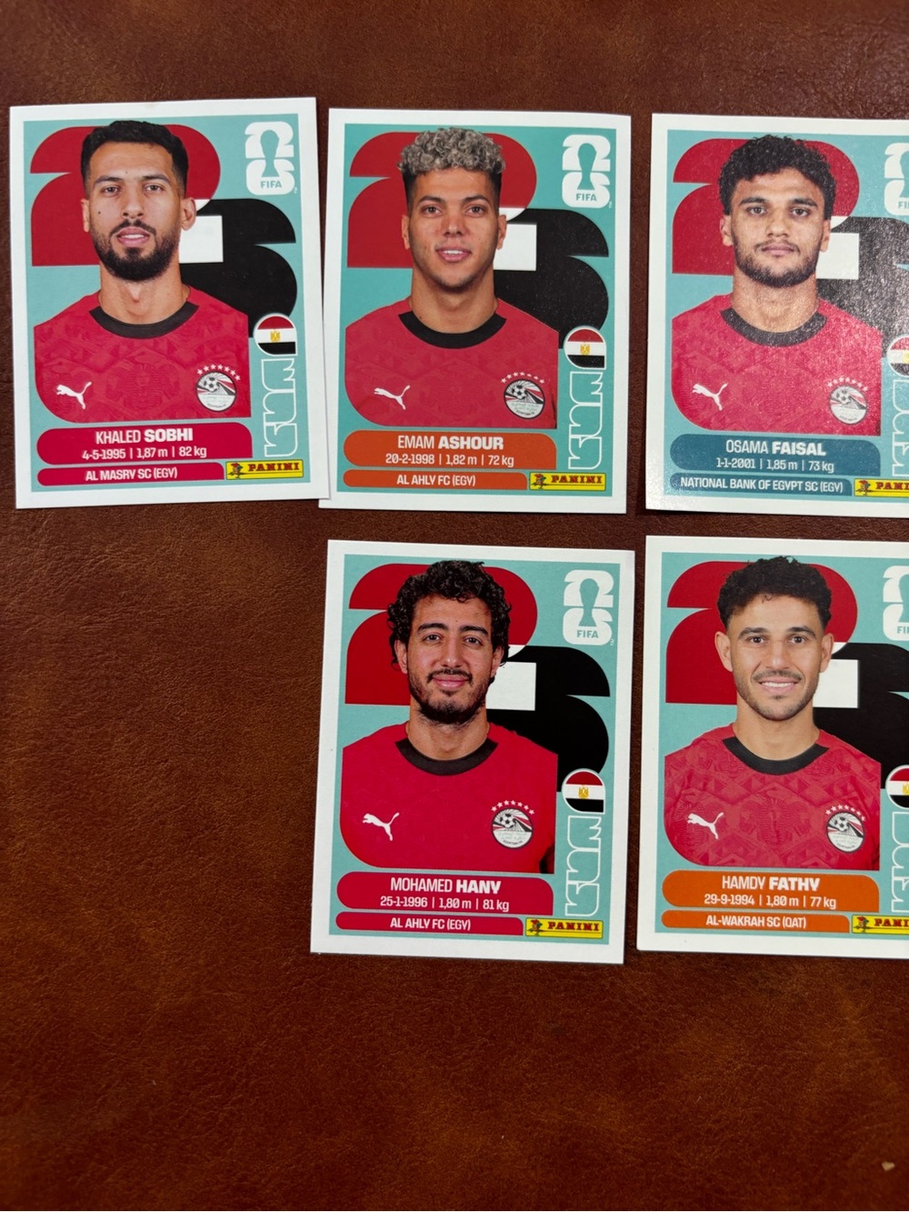 Soccer mundial- Unbranded Player Cards (Set)
